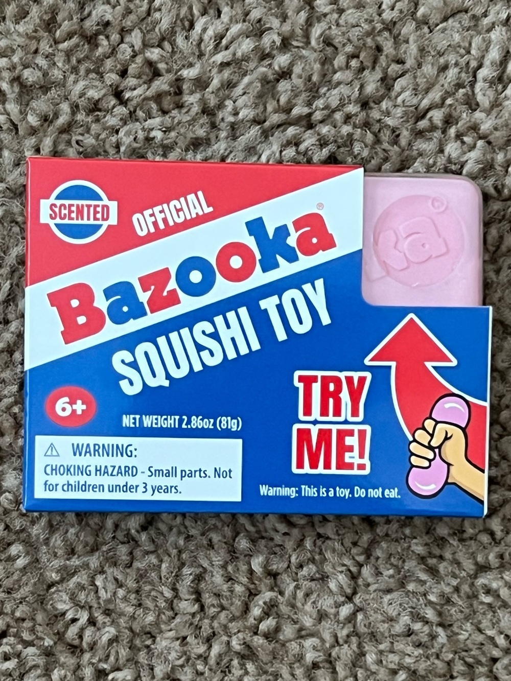 Bazooka Scented Squish Toy - Official